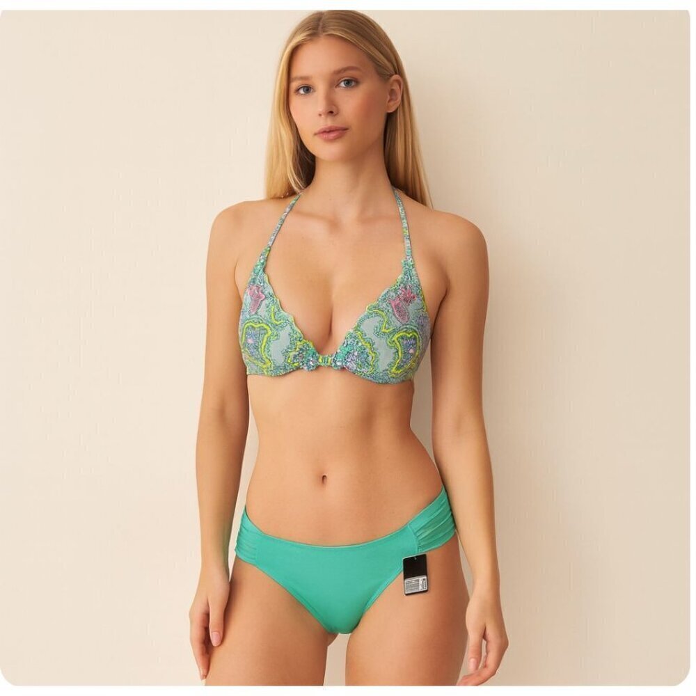 Victoria Secret BOMBSHELL MIRACULOUS push up bikini size 32C Small Set NWT